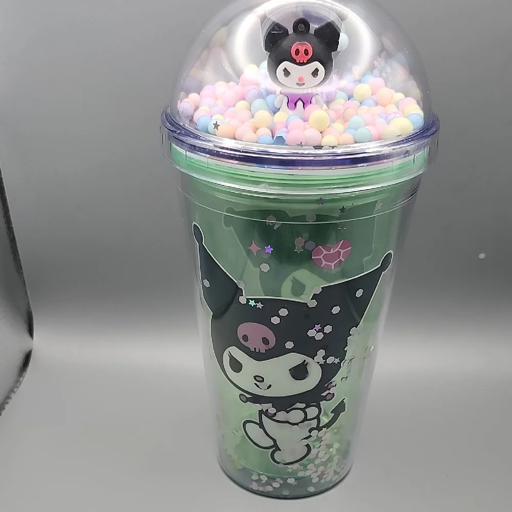 Kuromi Tumbler with Dome Lid